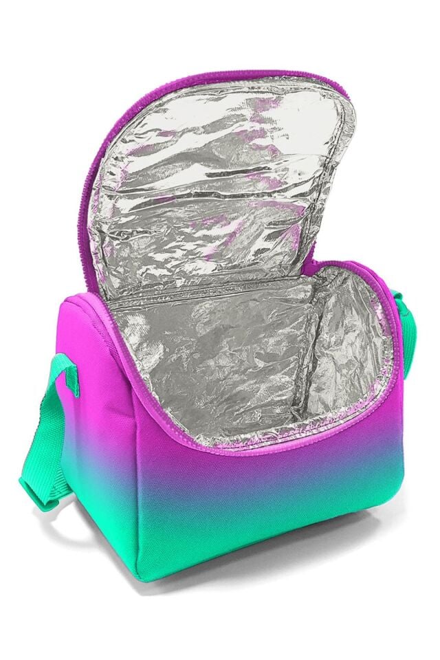 Kids Pembe Su Yeşili Renk Geçişli 3’lü Okul Çanta Seti SET0123664