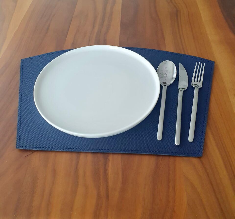 Adalinhome 4'lü Çift Taraflı Deri Amerikan Servisi Runner