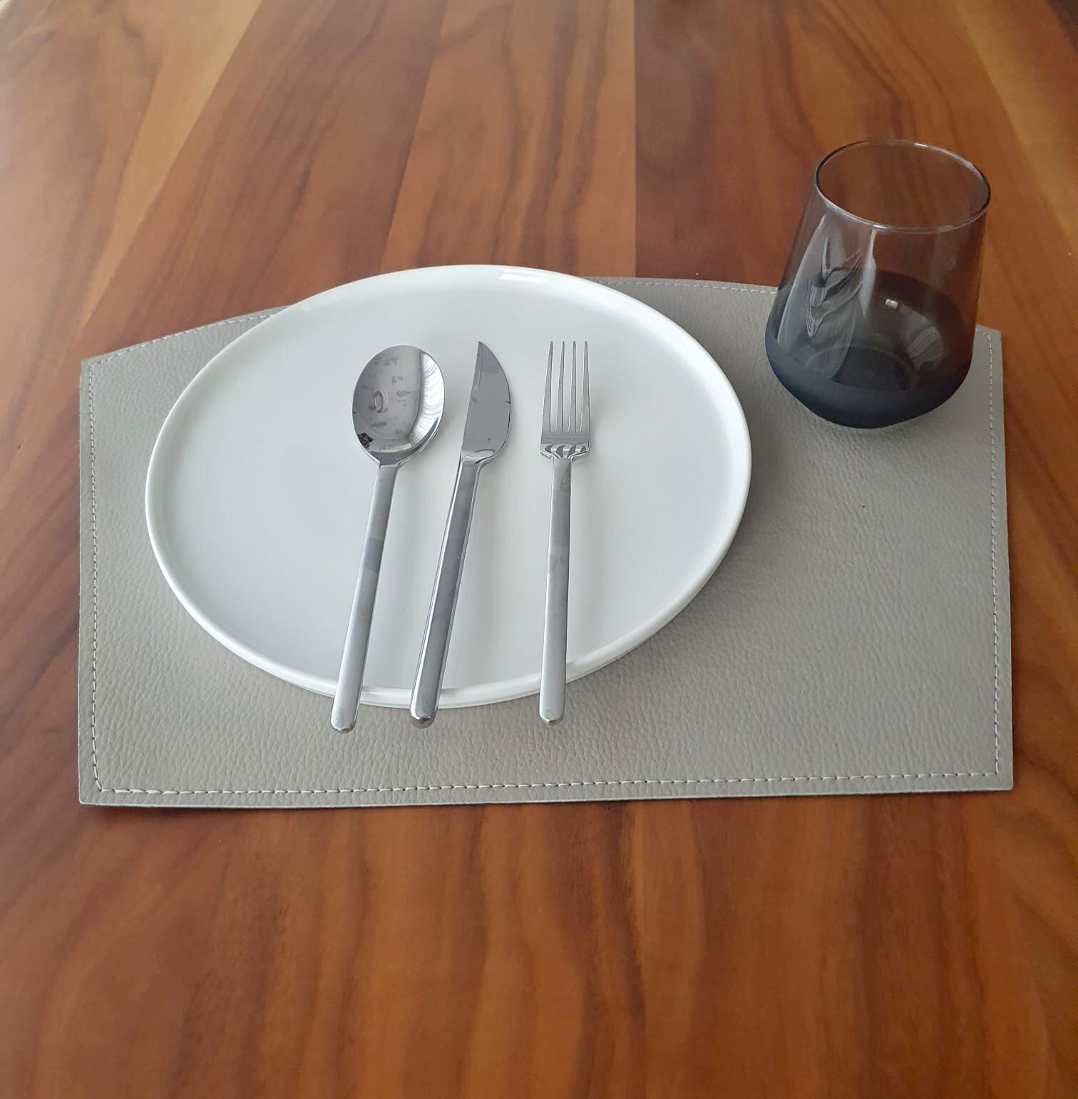 Adalinhome  2'li Çift Taraflı Deri Amerikan Servisi Runner