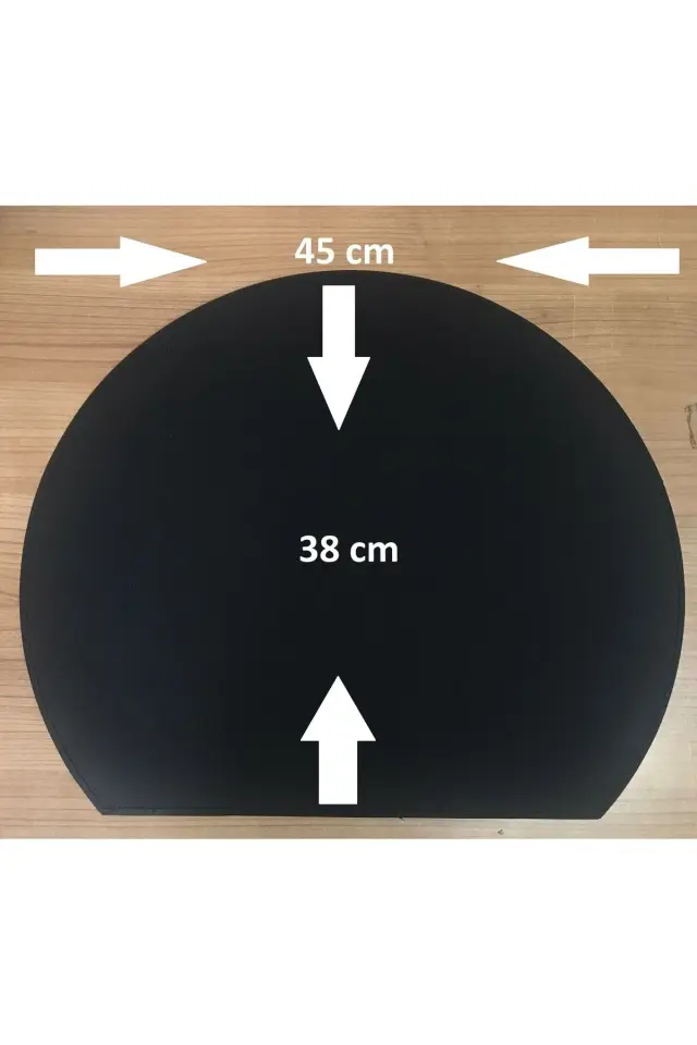 Adalinhome 4'lü Çift Taraflı Deri Amerikan Servisi Runner Gri-Siyah