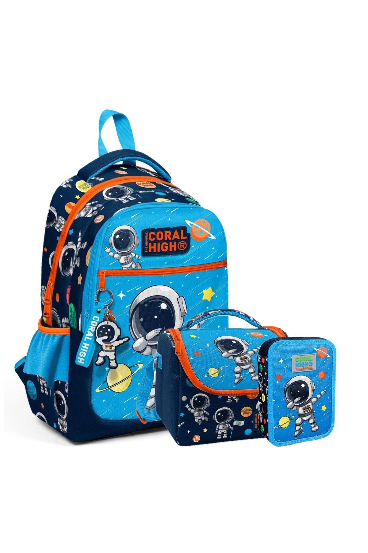 Kids 3'lü Okul Çanta Seti (YENİ) Mavi