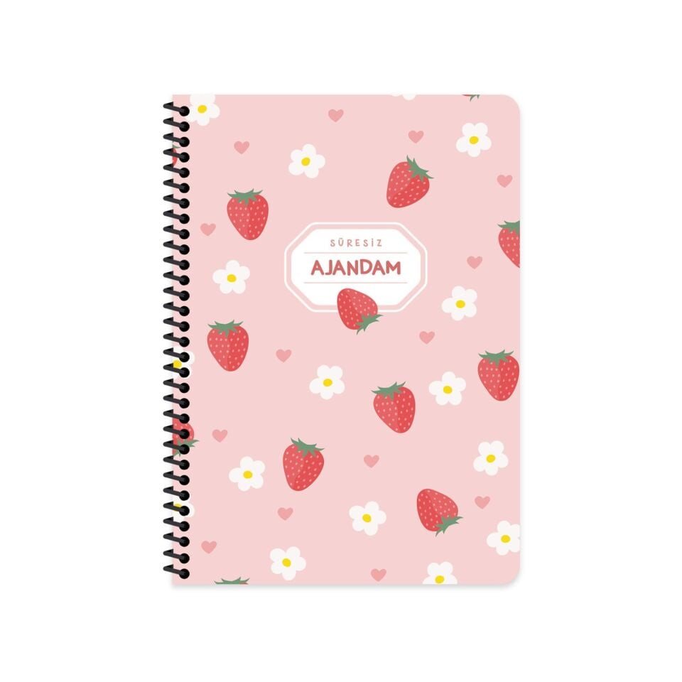 Keskin Color Spiralli Sert Kapak Süresiz Ajanda | 17 x 24 cm