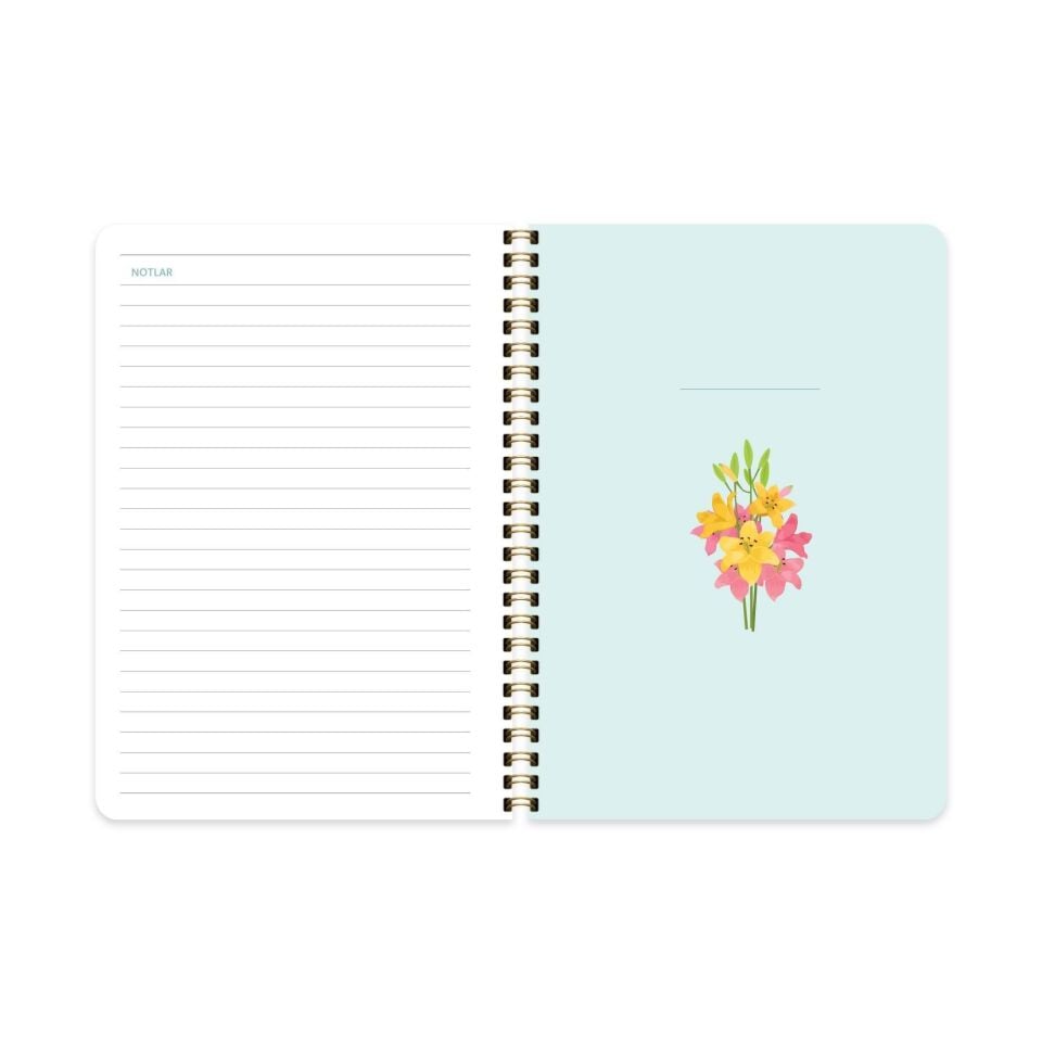 Keskin Color A5 Sert Kapak Haftalık Süresiz Ajanda