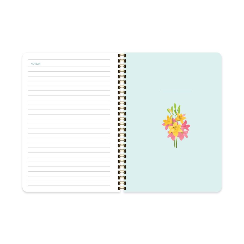 Keskin Color A5 Sert Kapak Haftalık Süresiz Ajanda