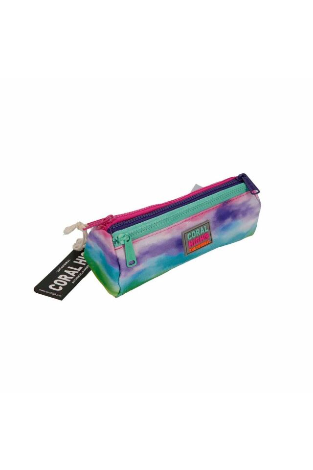 Yaygan Coral High Kalem Çanta (Üç Bölmeli) 22039