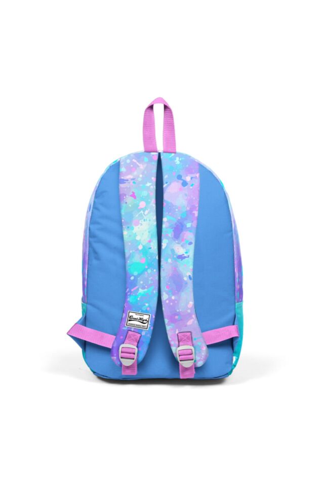 Adalinhome Derin Unicornlu Iki Bölmeli Usb Şarjlı Kulaklık Çıkışlı Sırt Çantası