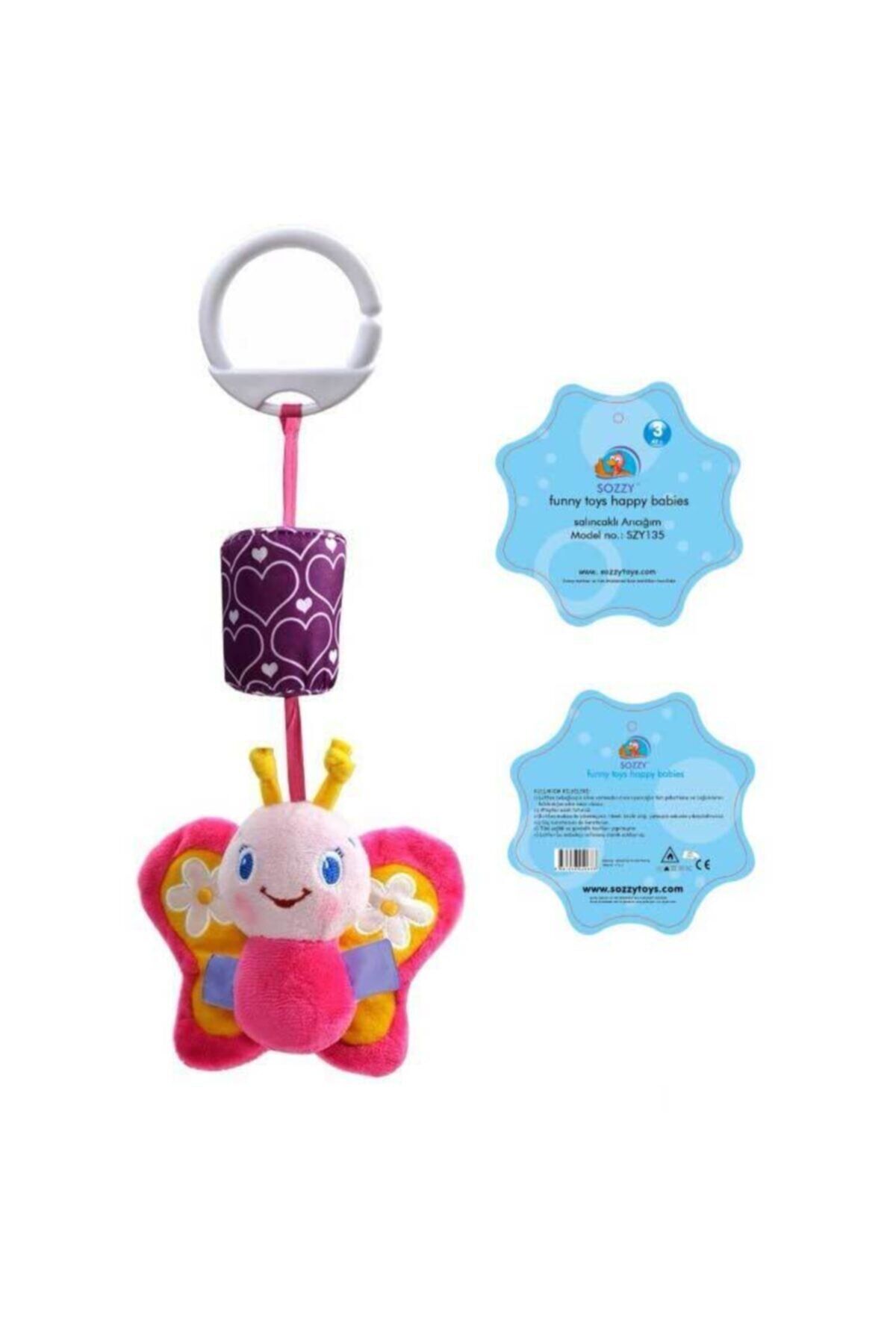 Sozzytoys Çıngıraklı Salıncaklı Arıcığım