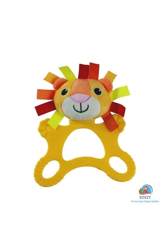 Byr002 Sozzy Toys Çıngıraklı Diş Kaşıyıcı Aslanım Szy198 [Efsngrck]