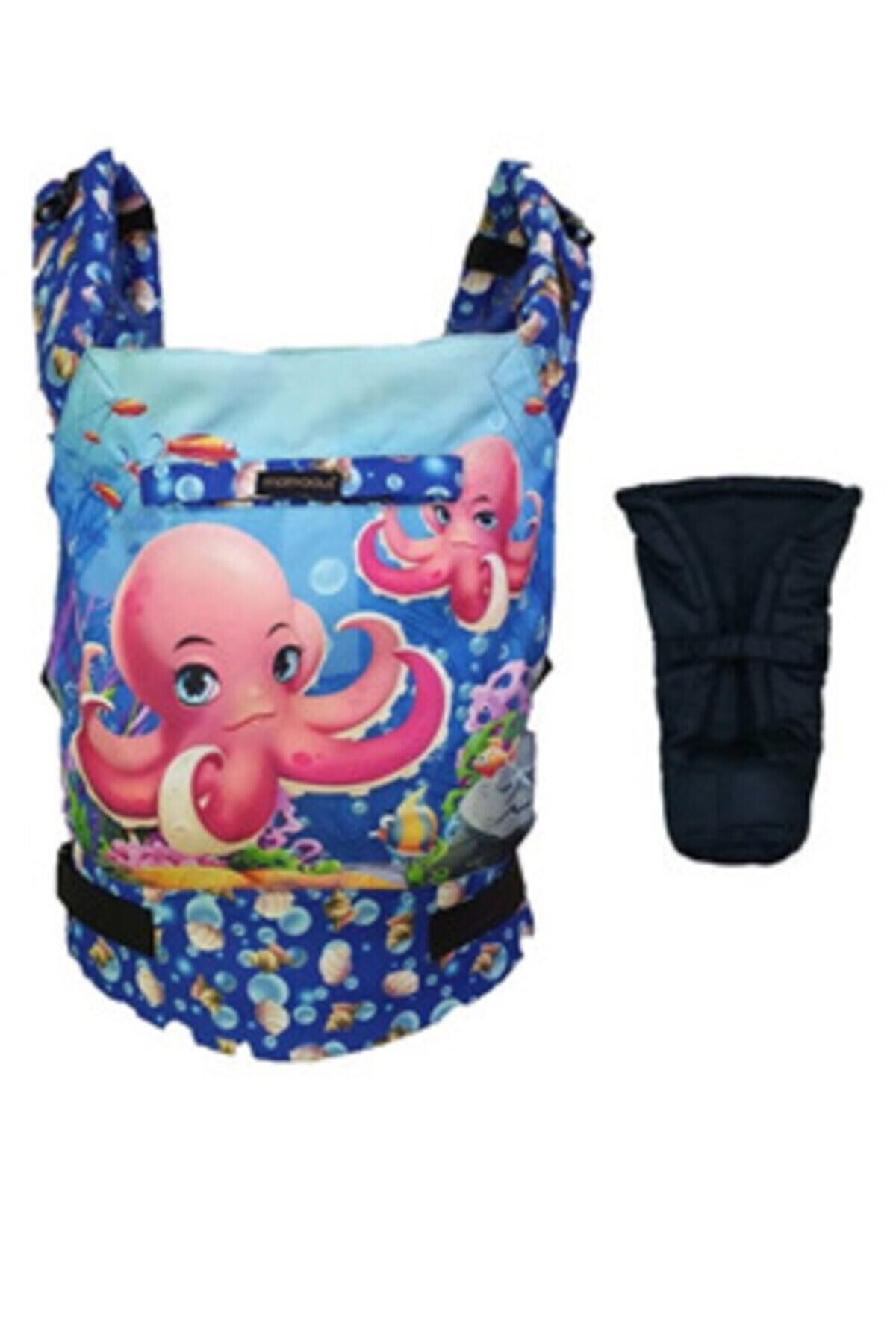 Ahtapot Ergonomik Kanguru Yeni Doğan Seti