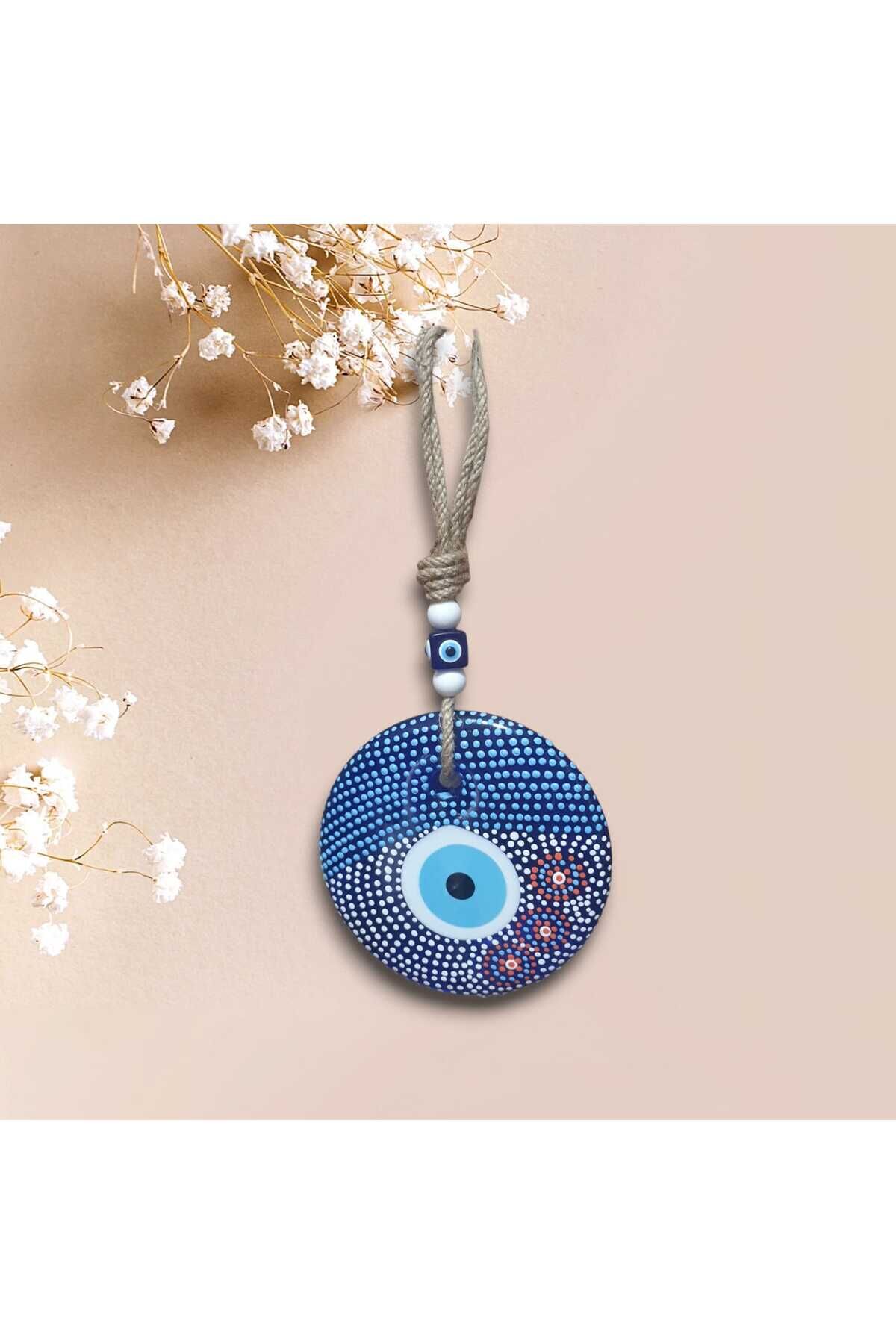 El Yapımı Ev Oda Dekorasyon Süsü Hediyelik Elişi Nazar Boncuğu