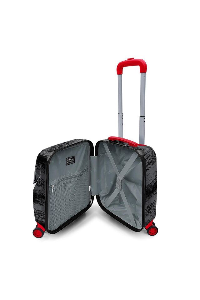 Coral High Kids Siyah Kırmızı Anime Araba