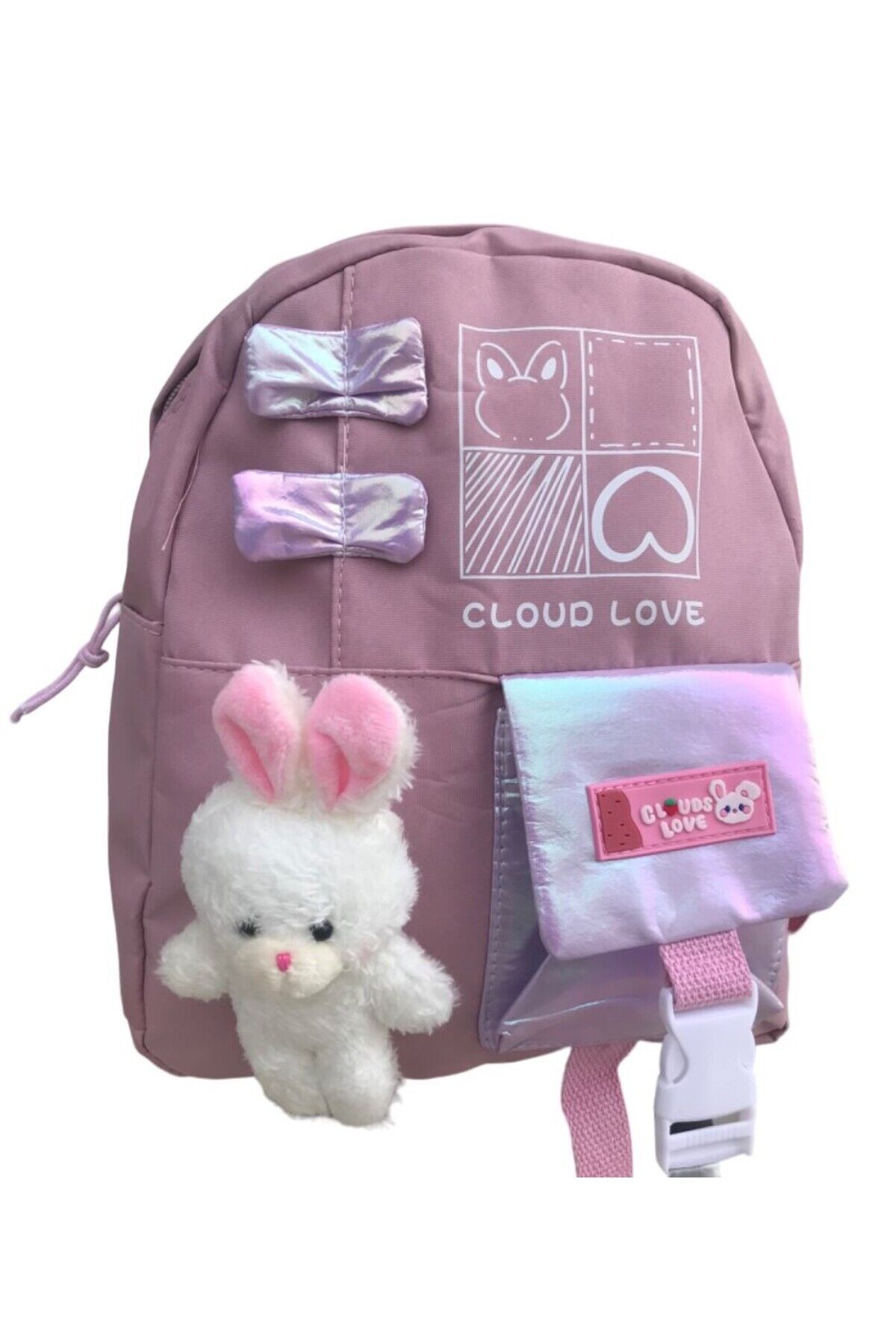 Kore Model Anaokulu Sırt Çantası Pembe