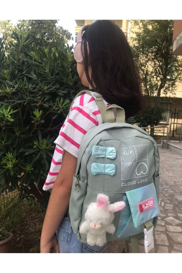 Kore Model Anaokulu Sırt Çantası Yeşi̇l