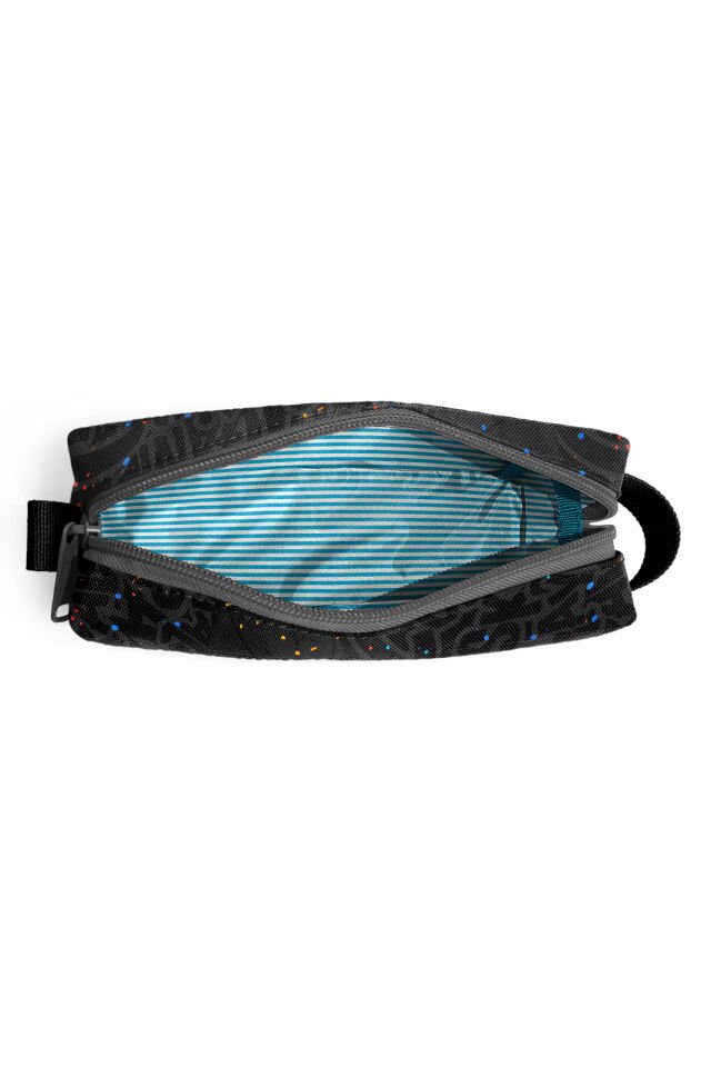 Kids Gri Basketbol Desenli Lacivert Kalem Çantası 22083