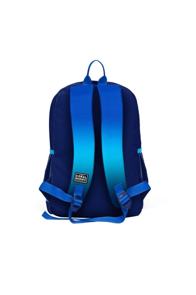 Coral High Kids Lacivert Mavi Renk Geçişli 3’lü Okul Çanta Seti