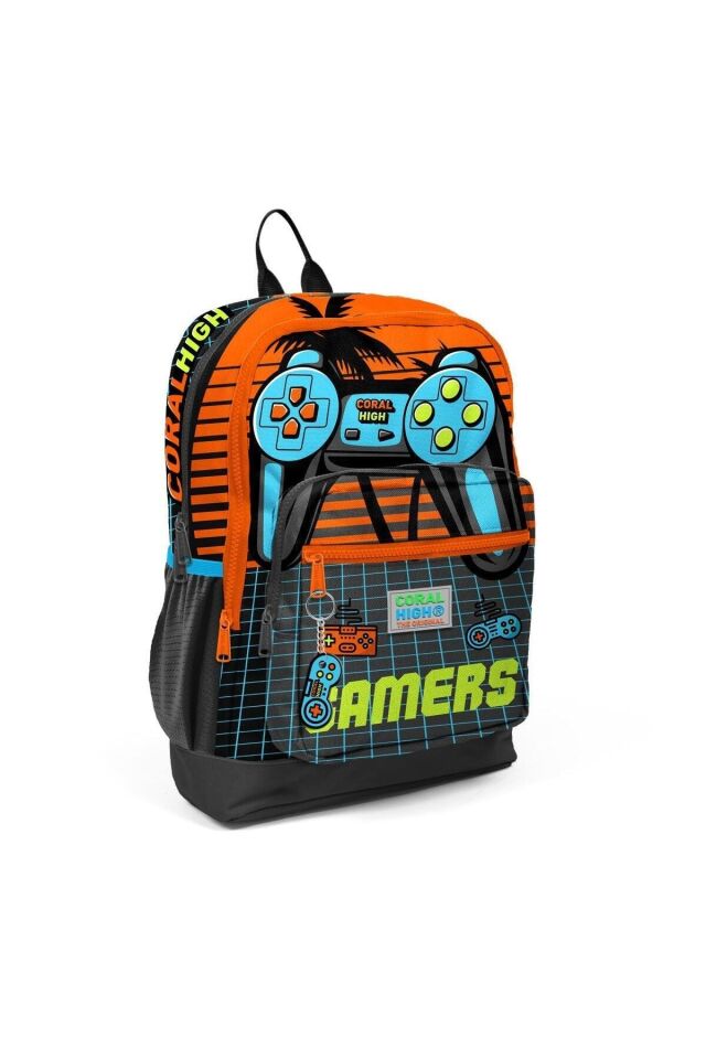 CORAL HIGH GAMER DESENLİ 3'LÜ ÇANTA SETİ 23746