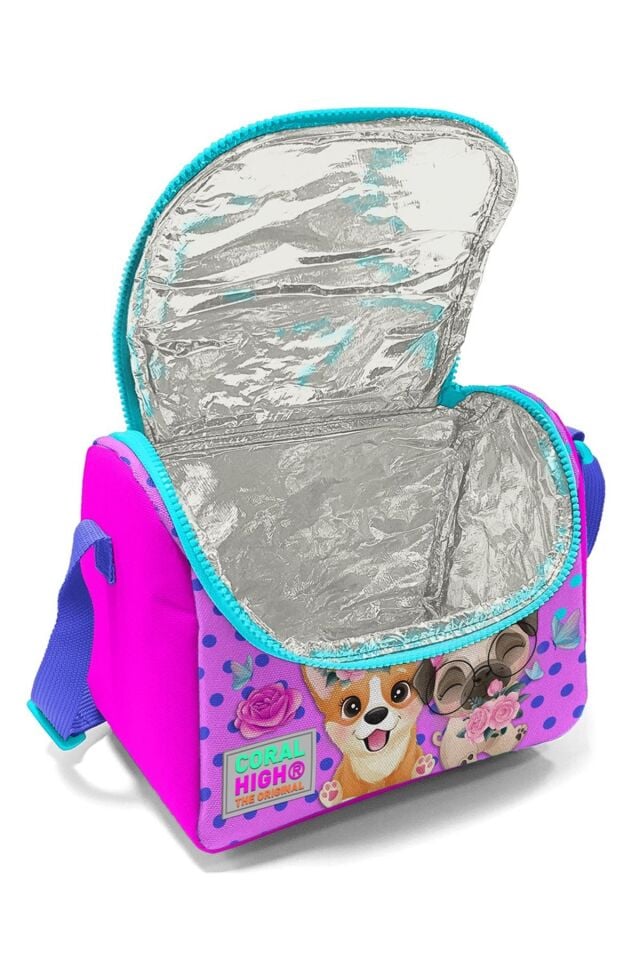 Coral High Kids Pembe Köpek Desenli 3’lü Okul Çanta Seti SET0123750