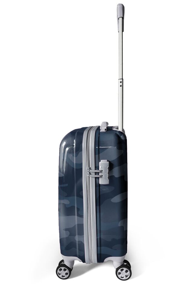 Kamuflaj Desenli Kabin Boy Valiz (50cm) 16544