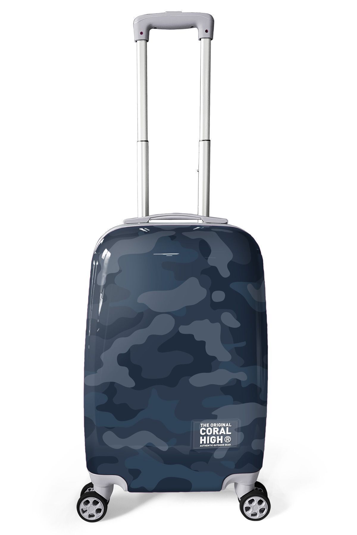 Kamuflaj Desenli Kabin Boy Valiz (50cm) 16544