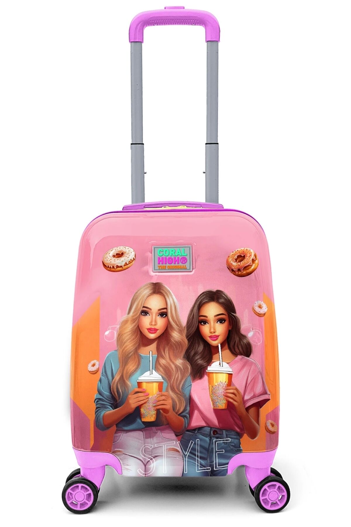 Kids Kız Desenli Çocuk Valizi 16790