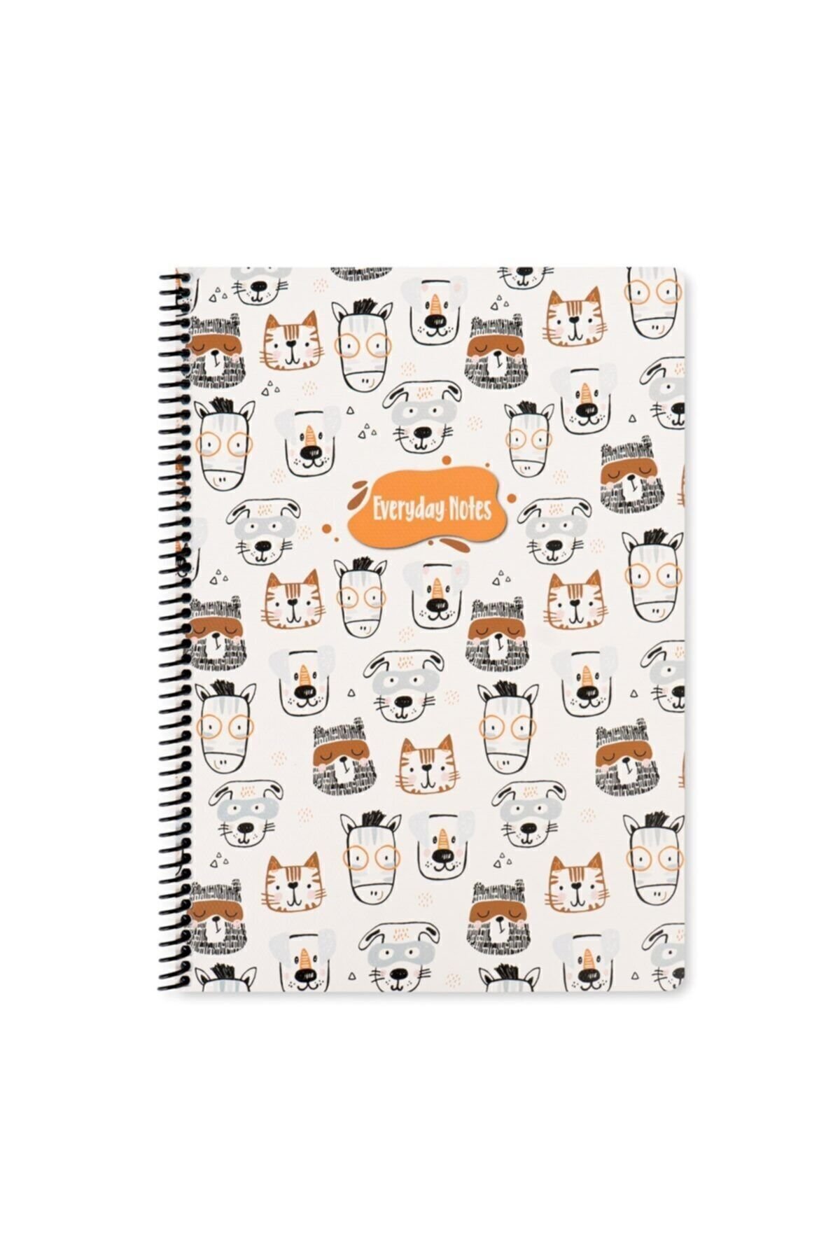A4 Çizgili Defter Animal Friends
