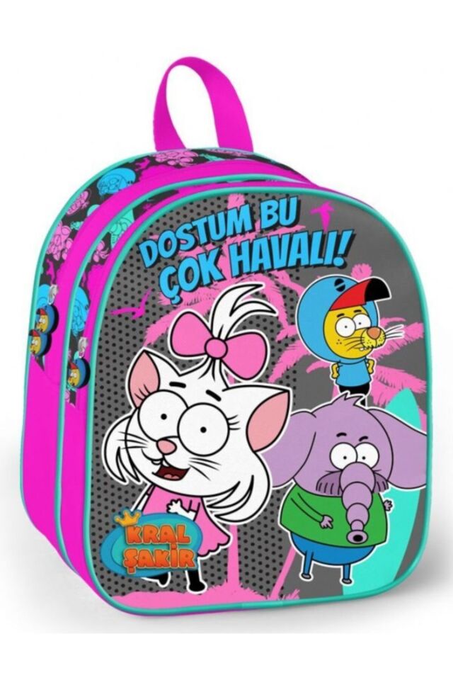 Kral Şakir Canan Kız Çocuk Anaokulu Çantası - Dostum Bu Çok Havalı!!