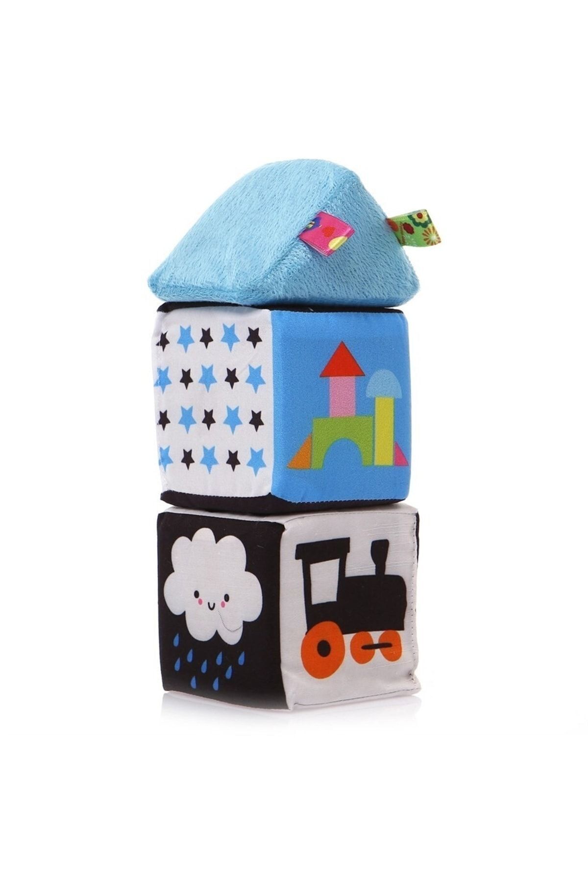 Renkli Eğitici Çıngıraklı Küpler, Çocuklar İçin Eğlenceli ve Öğretici Set Szy241