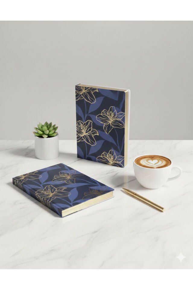 Lizy Altın Yaldızlı Defter & Ajanda 14x20