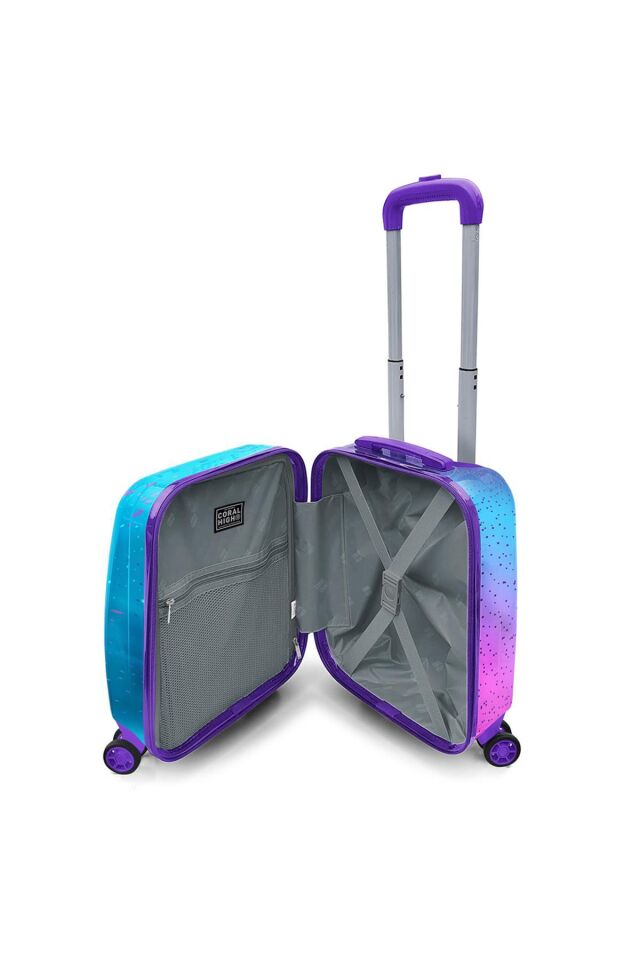 Coral High Kaplumbağa Desenli Çocuk Valizi 16724