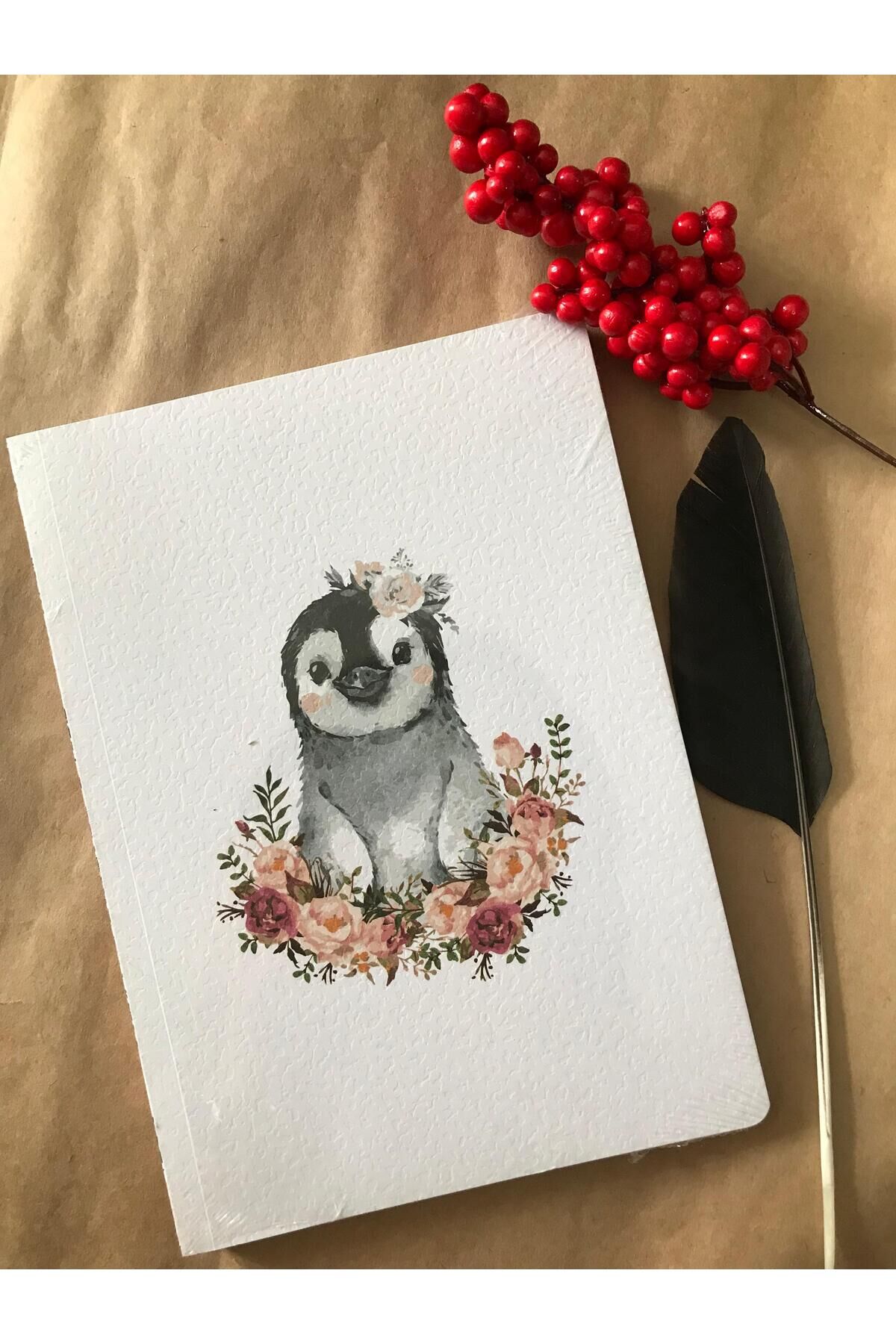 Atakids Lizy Hayvan Figürlü Çizgili Okul Not Defteri (21×15 cm, 80 Yaprak) Krem