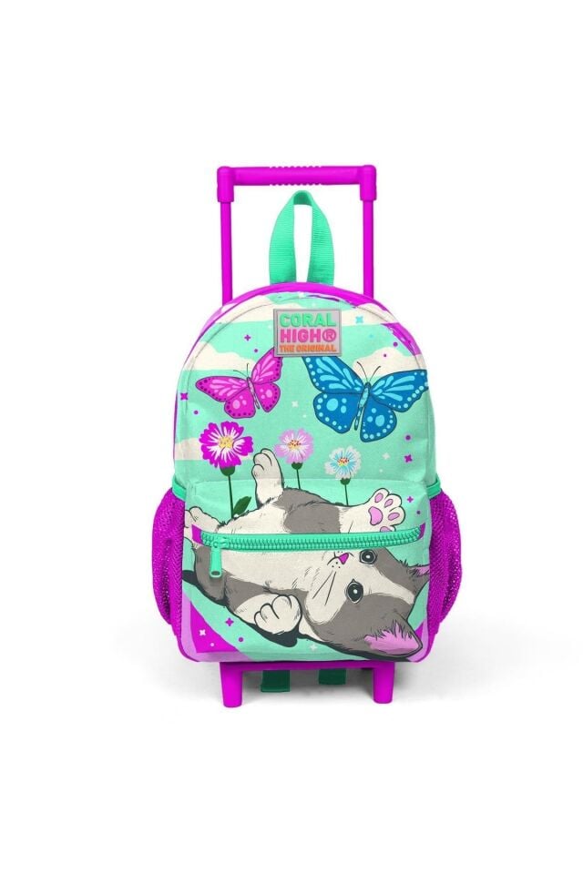 Yaygan Coral Hıgh Anaokulu Çekçekli Sırt Çantası 24008