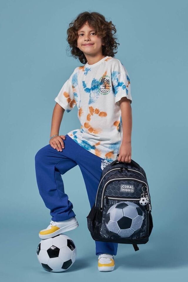 FUTBOL DESENLİ 3'LÜ ÇANTA SETİ