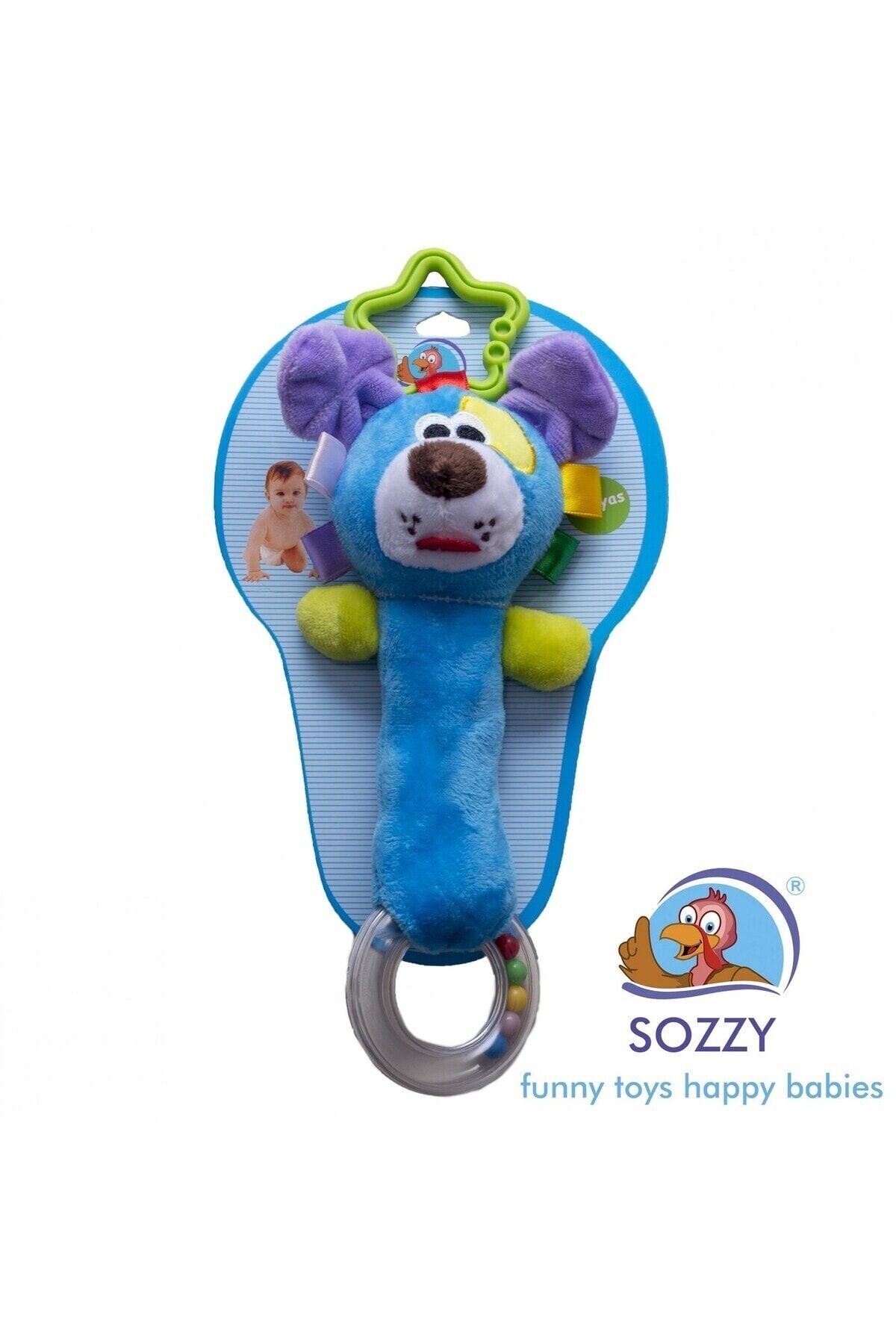 SozzyToys Halkalı Köpeğim - SZY111 Mavi