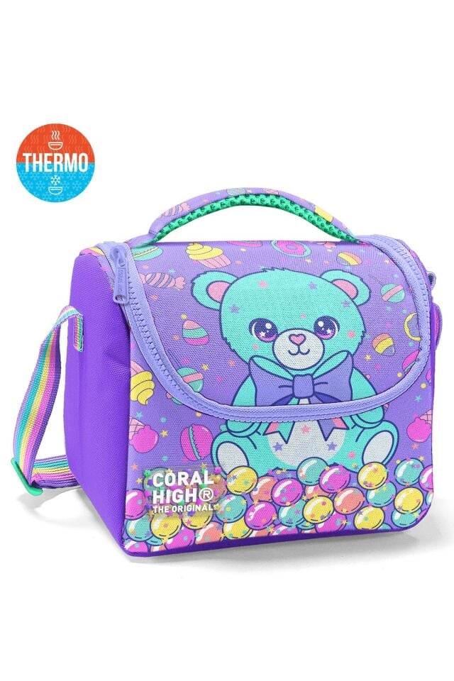 Coral High Kids Desenli 4’lü Okul Çanta Seti