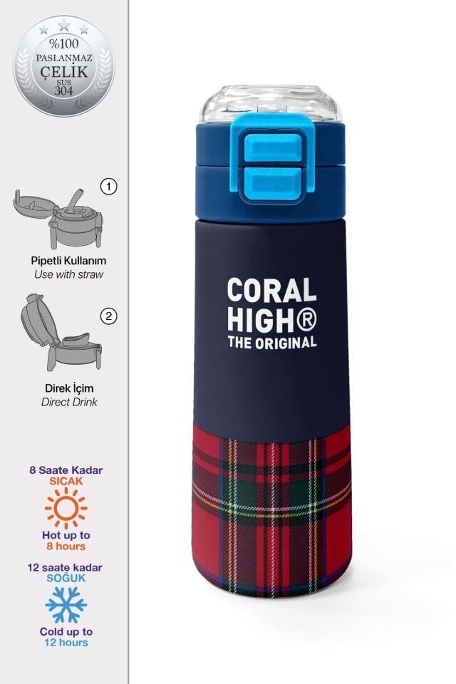 Coral High Kids Desenli 4’lü Okul Çanta Seti