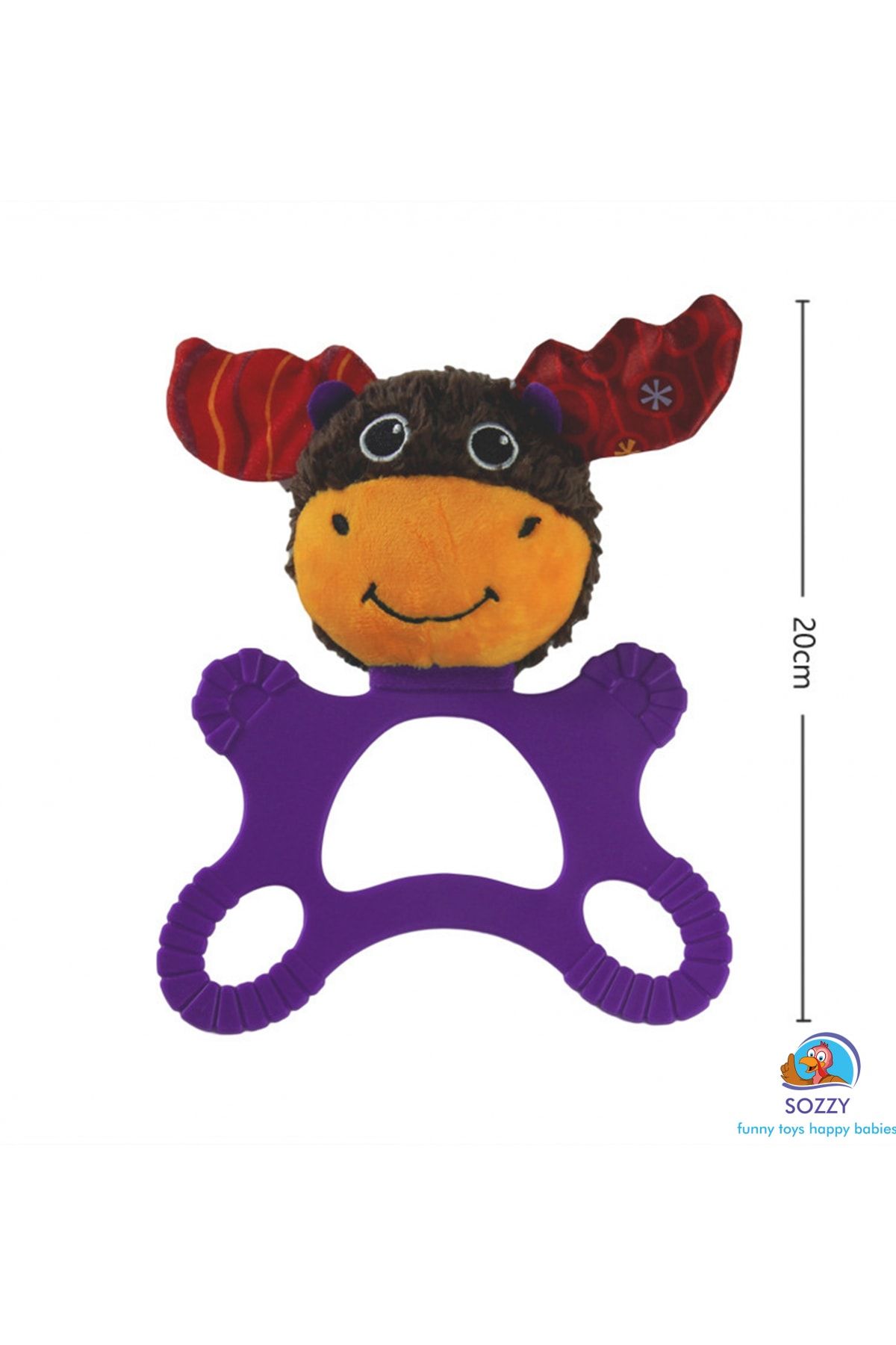 Sozzytoys Çıngıraklı Diş Kaşıyıcı Maymunum