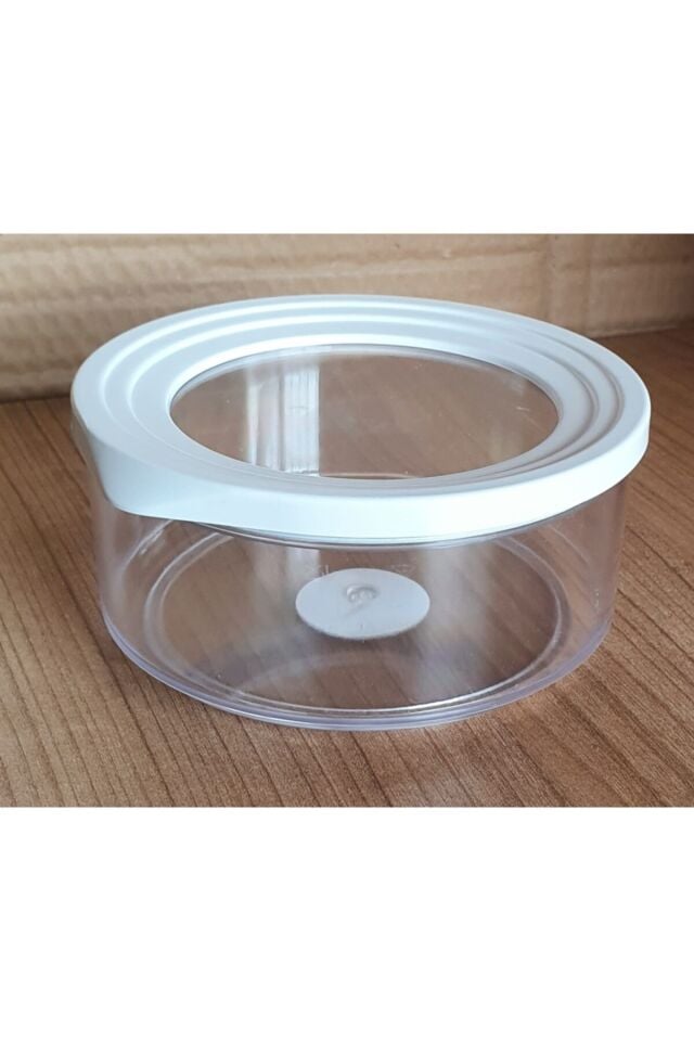 Yuvarlak Contalı Erzak Saklama Kabı 425 Ml 6 Lı Set