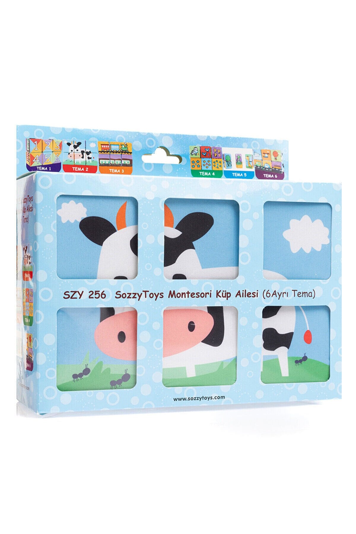 SozzyToys Montesori Küp Ailesi Standart
