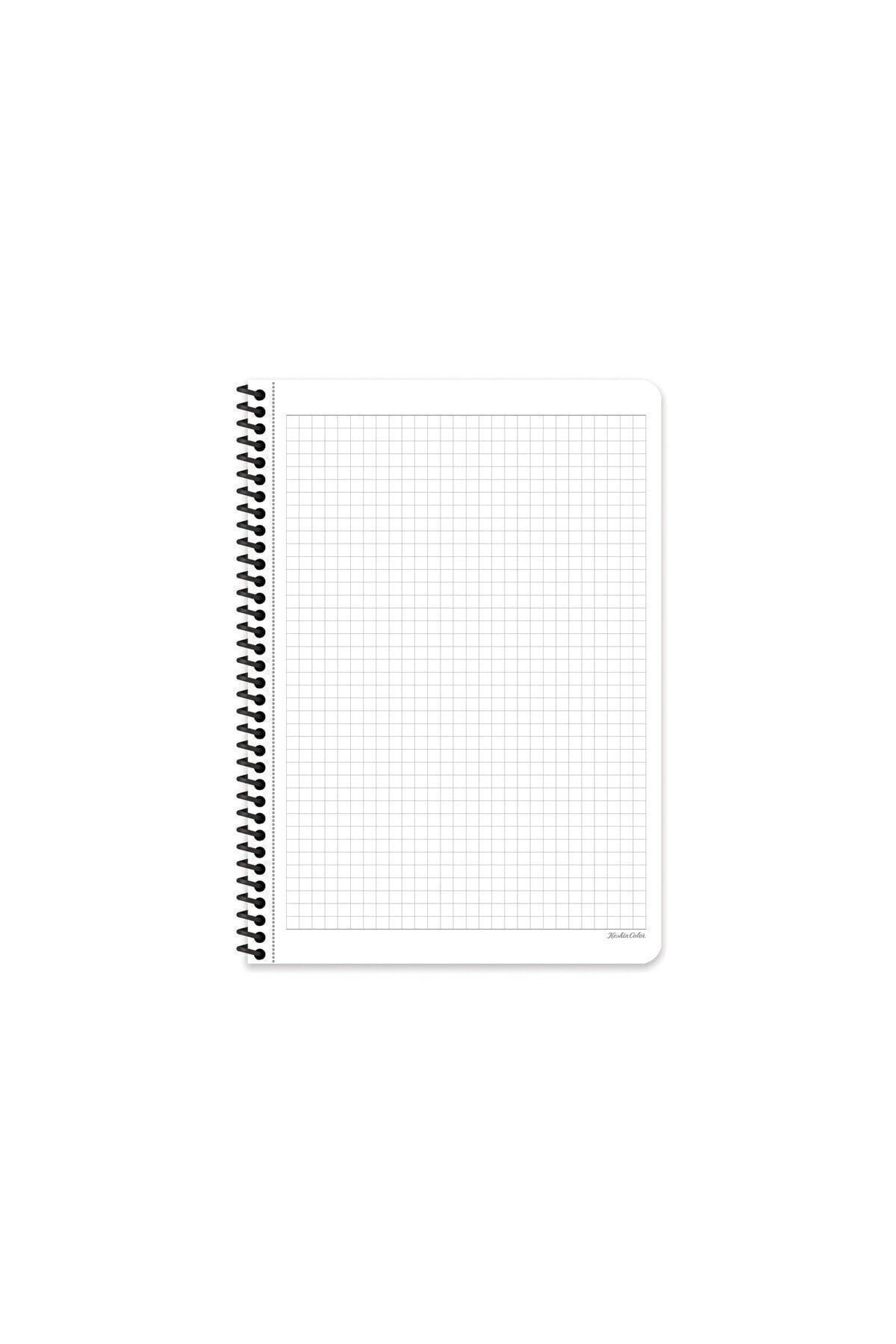 16.5x22.5 Kareli Defter Coffee - Turuncu Turuncu