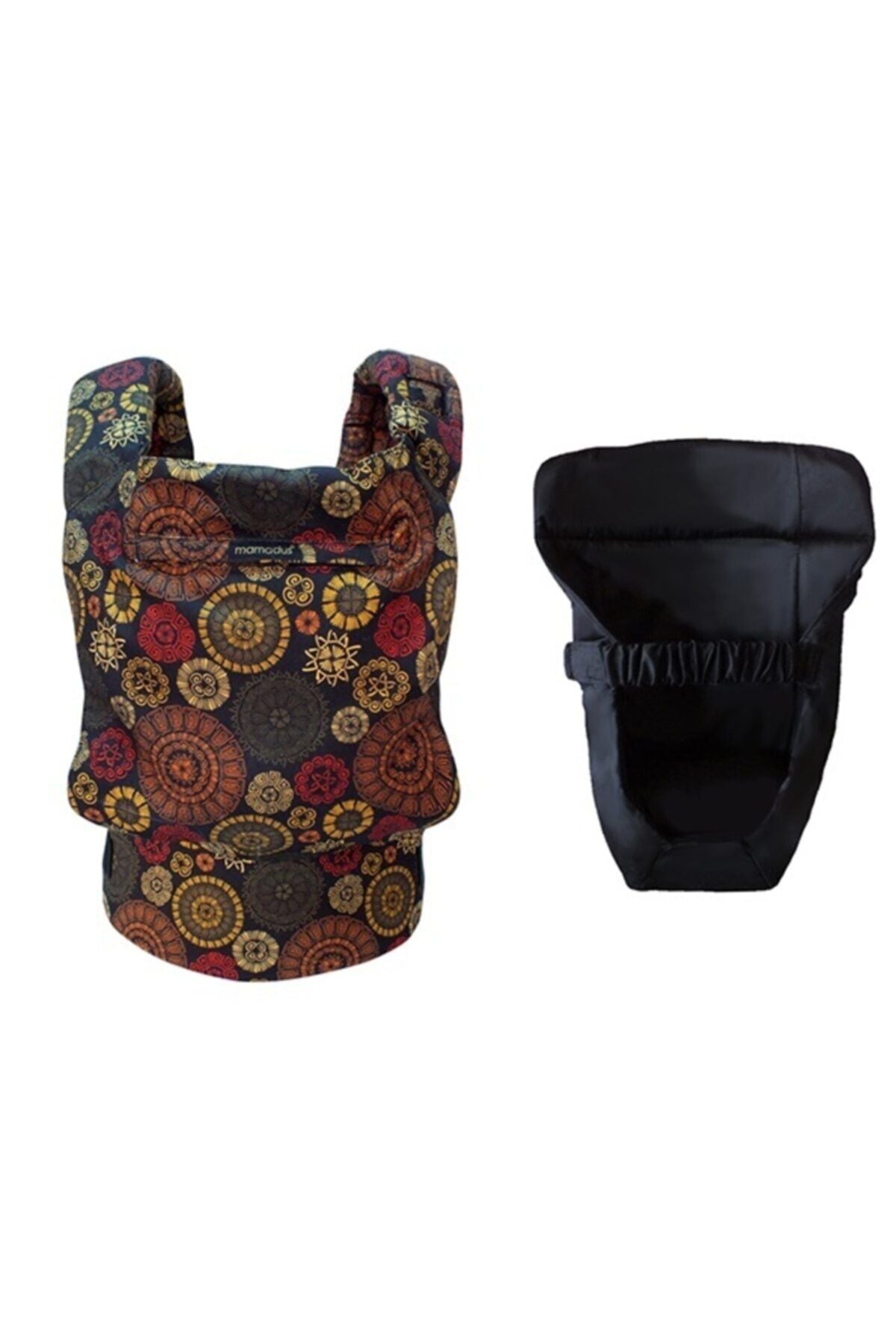 Premium Etnik Desen Ergonomik Kanguru Yenidoğan Set Nocolor-9Cd264C7