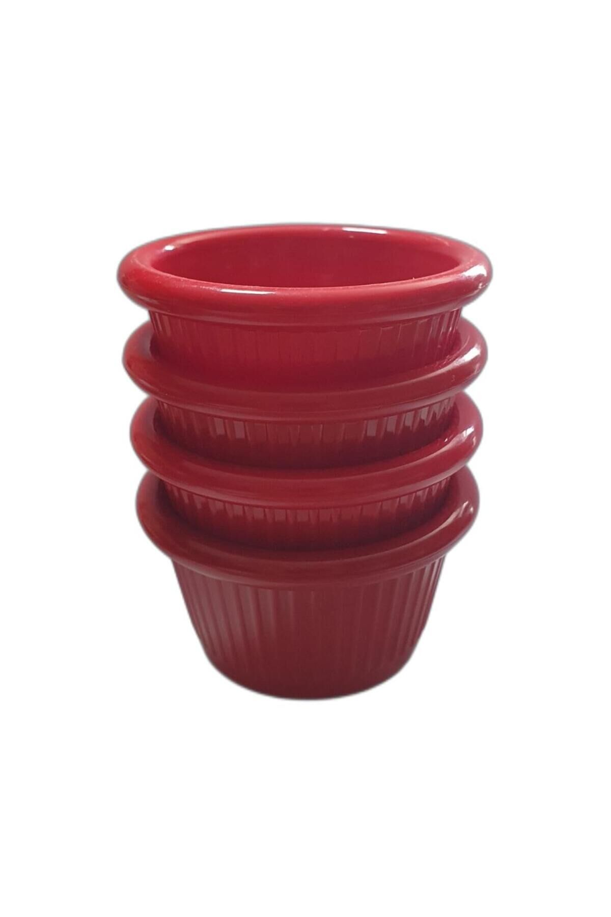 1. Kalite Polikarbon Kırılmaz Sosluk / Reçellik /Minimal Kase 4'lü