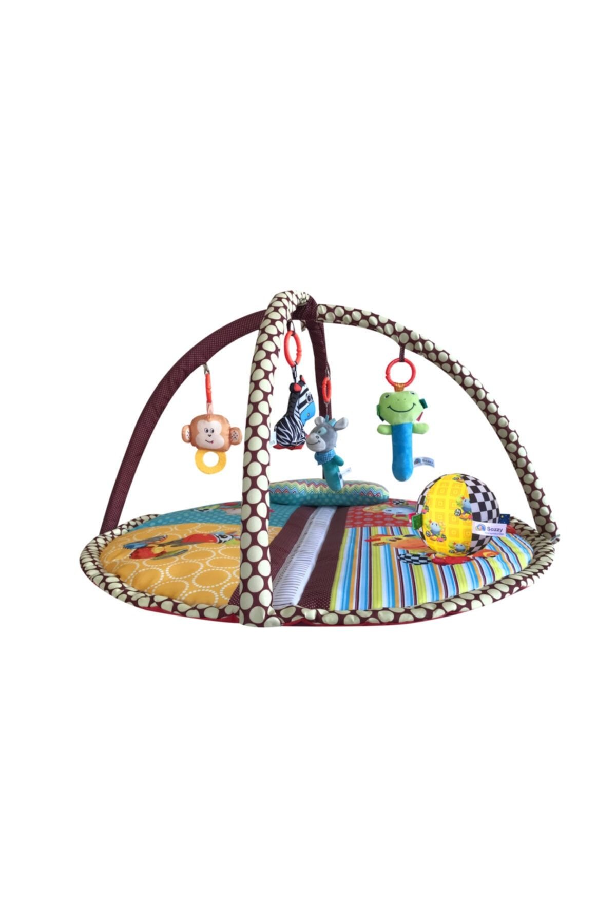 Sozzytoys Renkli Boy Ölçer Oyun Halısı