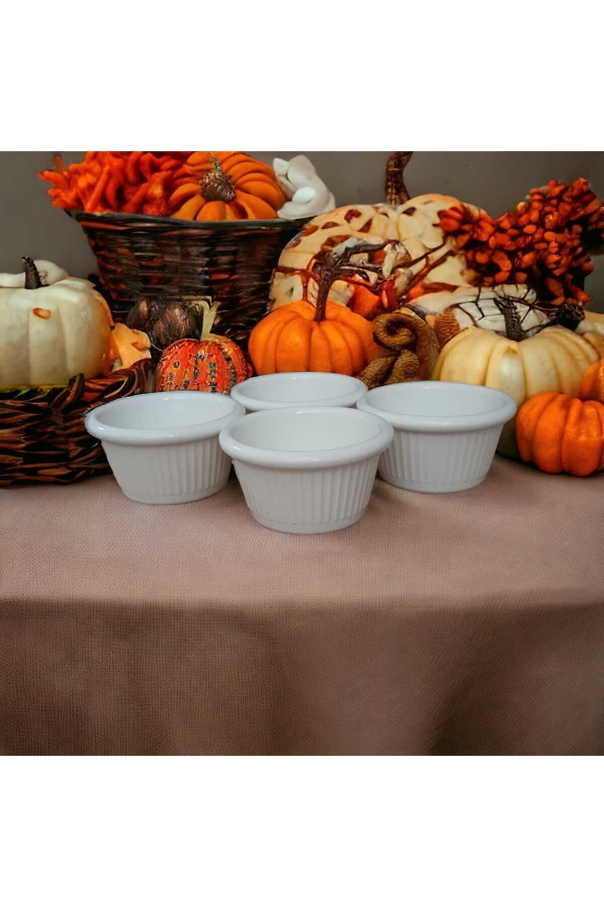 1. Kalite Polikarbon Kırılmaz Sosluk / Reçellik /Minimal Kase 8'li