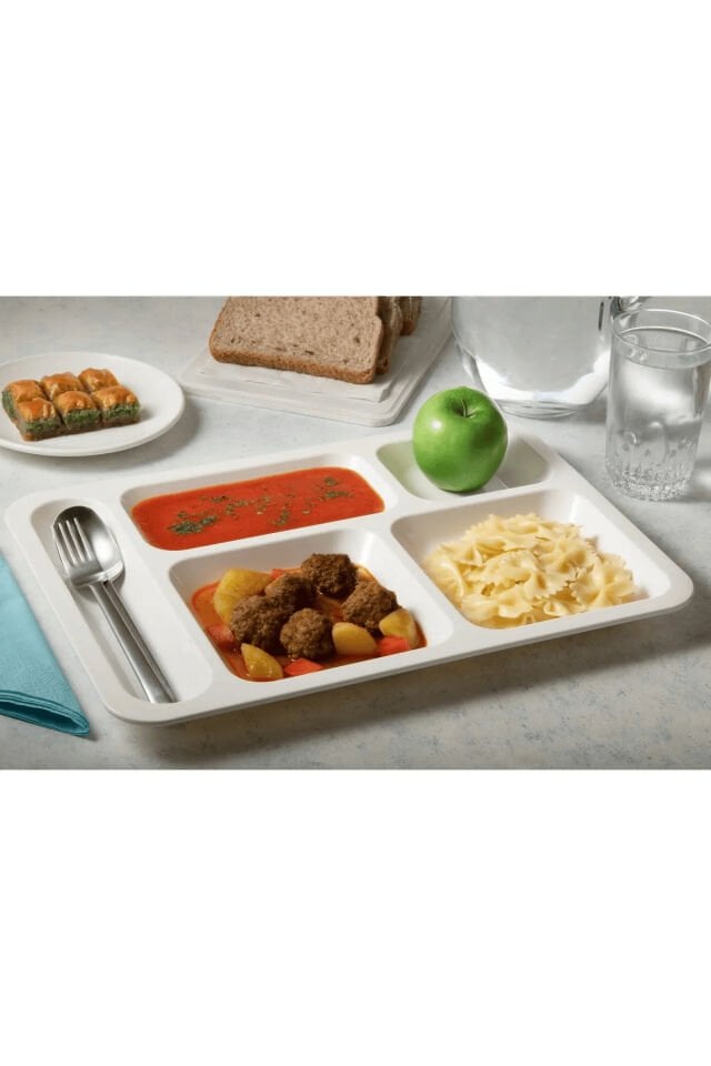 Polikarbon Kırılmaz Çocuk Tabldot (10Adet)