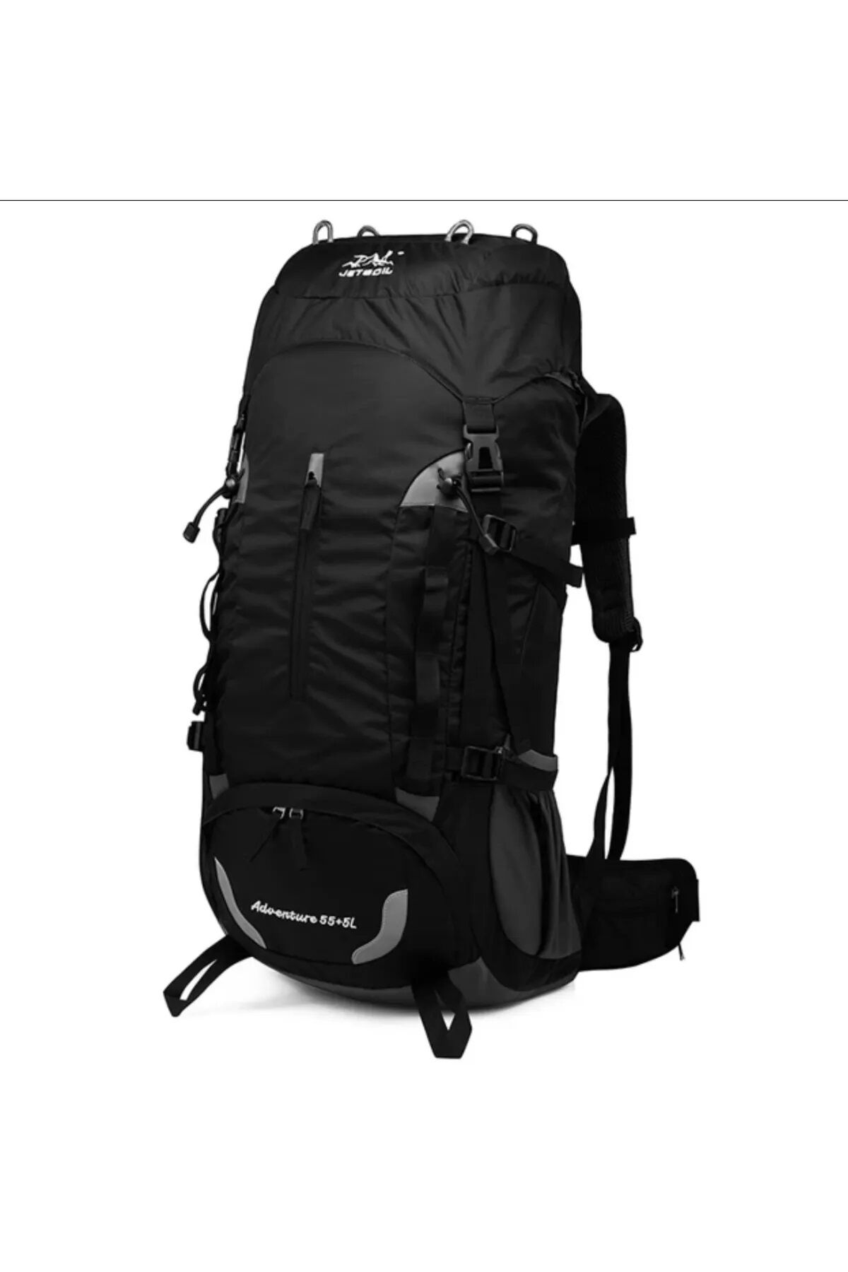 Seyahat Dağcılık Çantası Su Geçirmez Yürüyüş Kamp Sırt Çantası 60L Büyük Kapasiteli