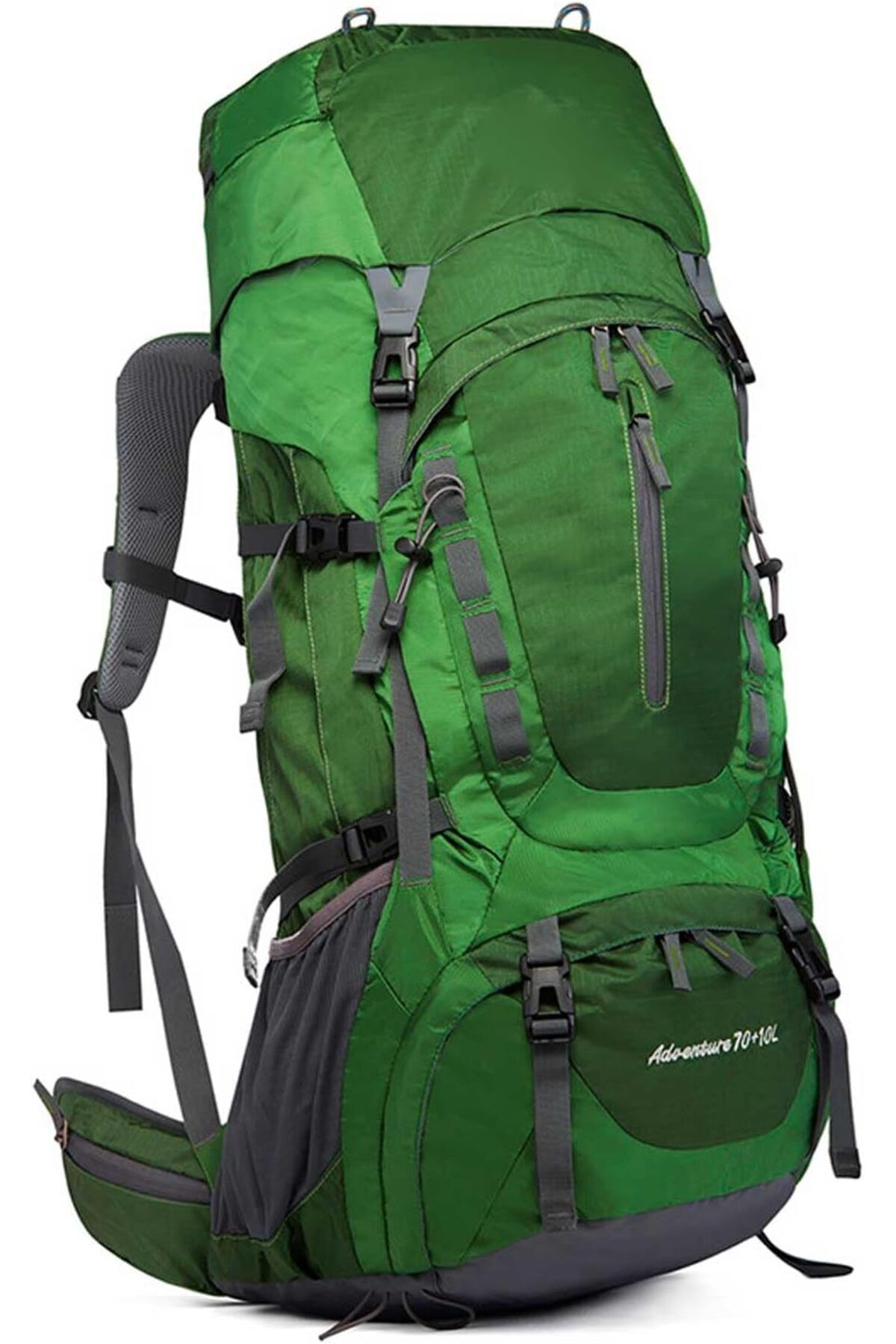 Seyahat Dağcılık Çantası Su Geçirmez Yürüyüş Kamp Sırt Çantası 80L Büyük Kapasiteli 80LT