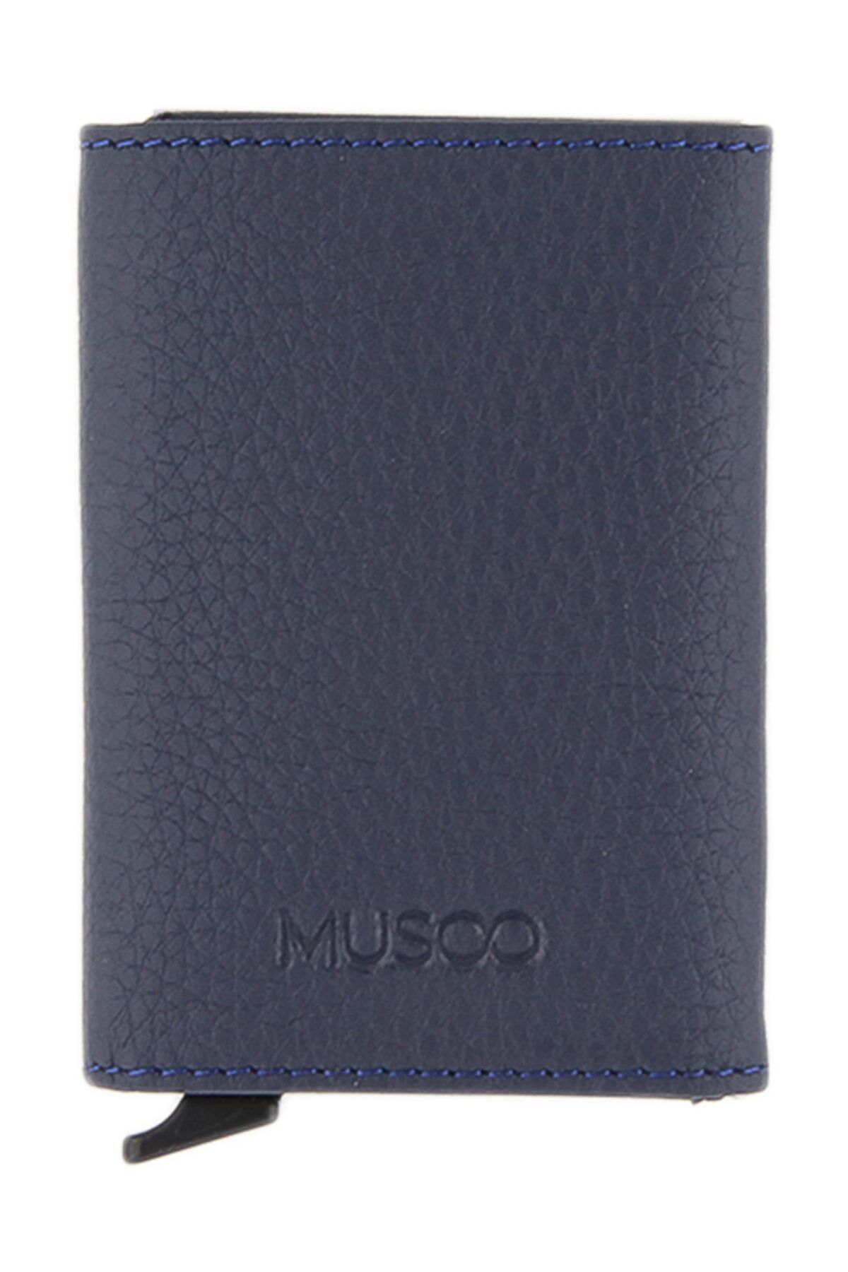 Hakiki Deri Para Gözlü Mekanizmalı Kartlık Cüzdan