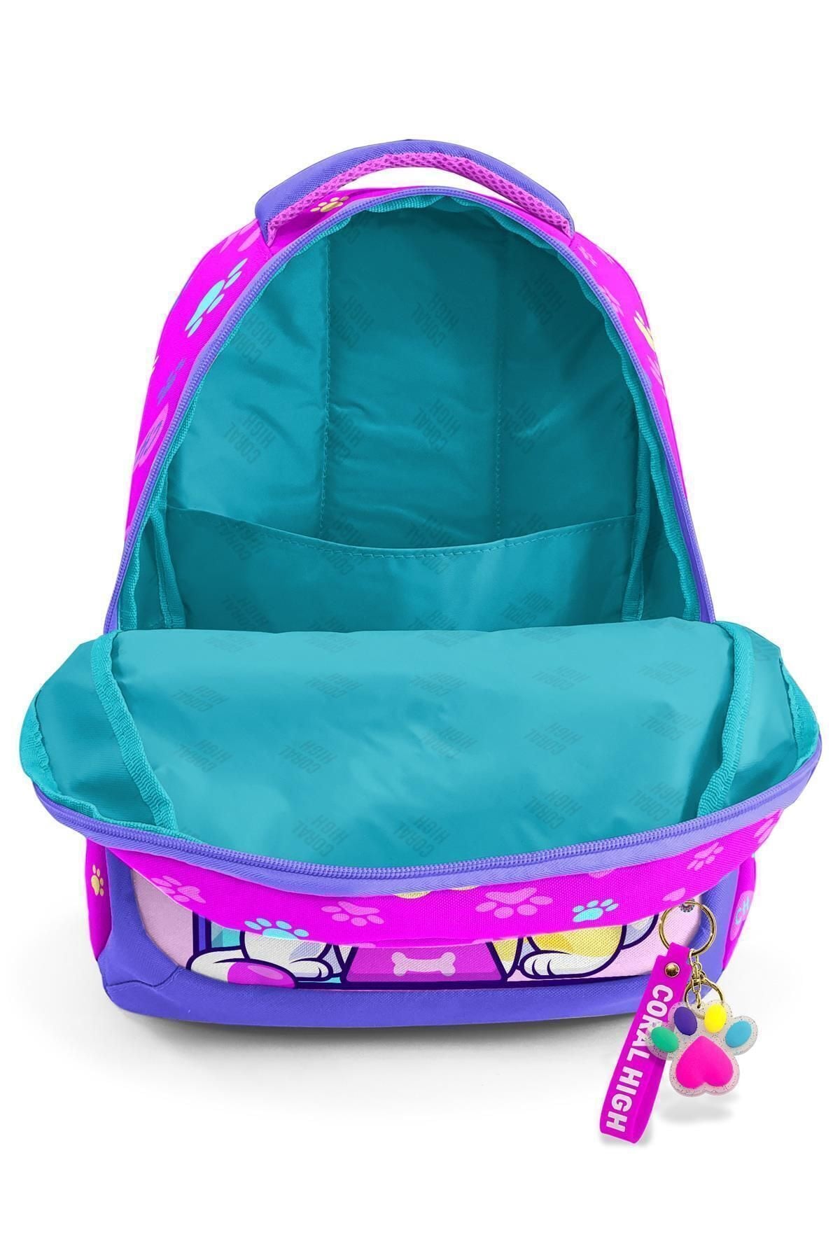 Kids Okul Çantası Dondurmalı Kedi 23648 Beyaz