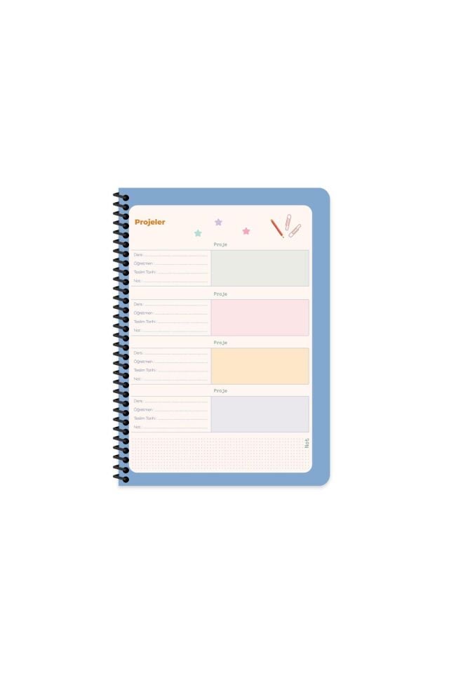 Keskin Color Spiralli Sert Kapak Süresiz Ajanda | 17 x 24 cm