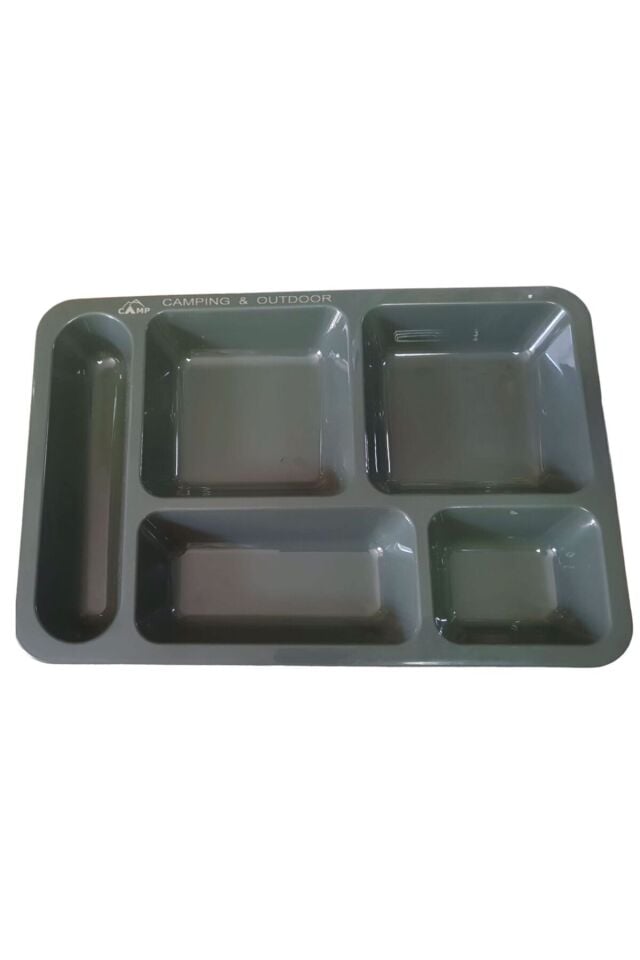 Polikarbon Kırılmaz Kamp Tabldot (2 Adet)